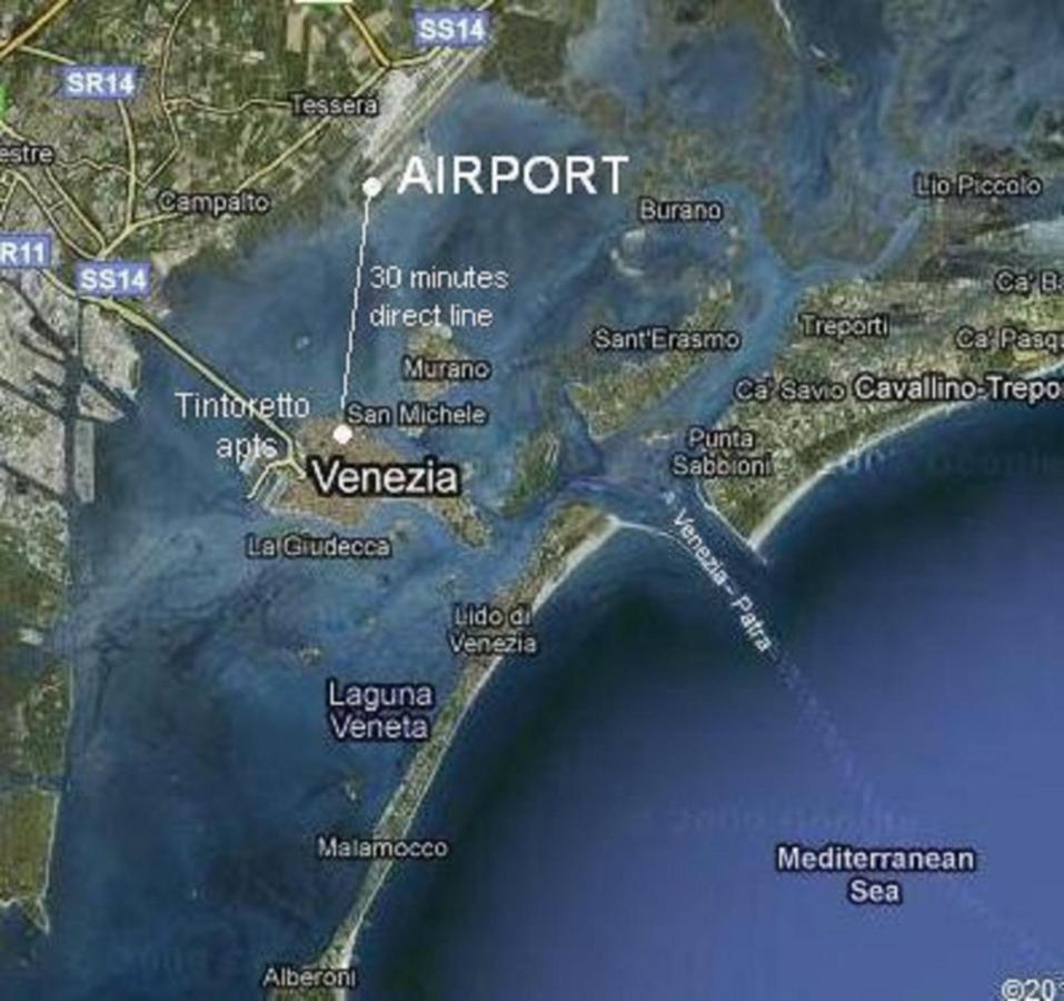 Mori 1 Con Bella Vista Nuovo Appartamento Venedig Eksteriør billede